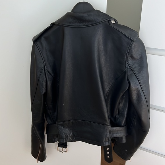 Roots Leather Moto Jacket - Picture 3 of 4